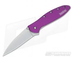 Kershaw Leek Purple Assisted Flipper 1660PUR