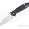 Kershaw Leek Stonewashed Blade Black Handle 1660SWBLK 1 Kershaw Leek Stonewashed Blade Black Handle 1660SWBLK -Outlet Flippers Store 1660swblk 1