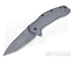 Kershaw Link Tanto Assisted Gray Aluminum BW USA Flipper