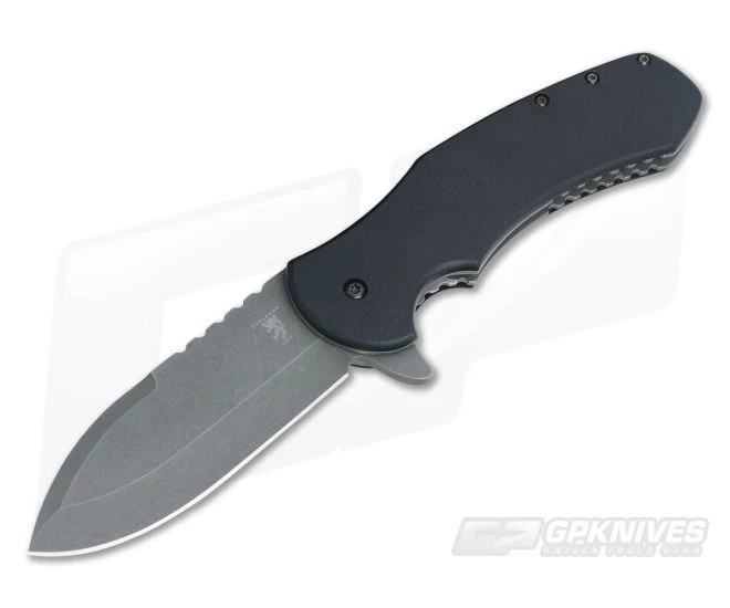 Sam Eddleman Gladiator Flipper Black G10 N690 3 Sam Eddleman Gladiator Flipper Black G10 N690