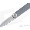 WE Knives Eidolon Drop Point Stonewashed 20CV Integral Gray G10 Front Flipper 19074A-A -Outlet Flippers Store 19074a a 1 1