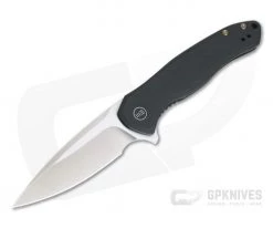 WE Knives Kitefin Satin S35VN Black Titanium Frame Lock Flipper 2001G