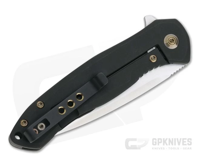 WE Knives Kitefin Satin S35VN Black Titanium Frame Lock Flipper 2001G 4 WE Knives Kitefin Satin S35VN Black Titanium Frame Lock Flipper 2001G - Image 2