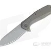 WE Knives 2005A Mote Ostap Hel Bronze Titanium Gray Stonewashed S35VN Flipper -Outlet Flippers Store 2005a 2