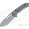 WE Knives 2007B Minax Recurve Stonewashed 20CV Gray Titanium Frame Lock Flipper -Outlet Flippers Store 2007b 2 1