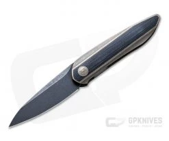 WE Knives 2010C Black Void Opus Black Stonewashed 20CV G10 Bronze Titanium Front Flipper