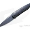 WE Knives 2010D Black Void Opus Black Stonewashed 20CV G10 Black Titanium Front Flipper