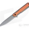 WE Knives Peer Ostap Hel Gray Stonewashed 20CV Orange G10 Gray Titanium Flipper 2015A 1 WE Knives Peer Ostap Hel Gray Stonewashed 20CV Orange G10 Gray Titanium Flipper 2015A -Outlet Flippers Store 2015a 1 1