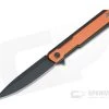 WE Knives Peer Ostap Hel Black Stonewashed 20CV Orange G10 Black Titanium Flipper 2015B -Outlet Flippers Store 2015b 1 1