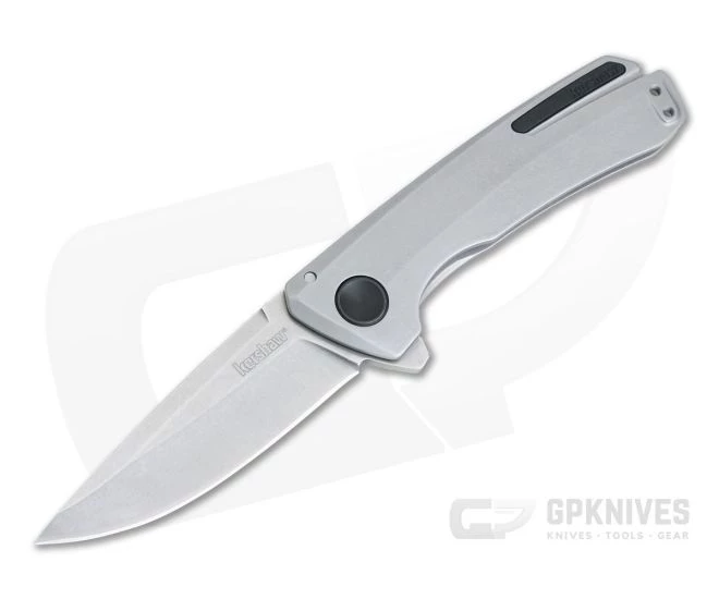 Kershaw Comeback Stonewashed Drop Point KVT Frame Lock Flipper 2055 3 Kershaw Comeback Stonewashed Drop Point KVT Frame Lock Flipper 2055