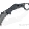 Kershaw Outlier Karambit BlackWash Stainless Steel Black GFN Assisted Liner Lock Flipper 2064 -Outlet Flippers Store 2064 1 1