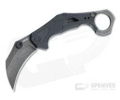 Kershaw Outlier Karambit BlackWash Stainless Steel Black GFN Assisted Liner Lock Flipper 2064