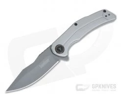 Kershaw Believer Gray PVD Harpoon Clip Point Assisted Frame Lock Flipper 2070