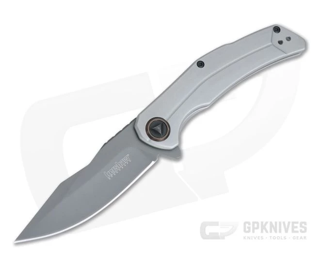 Kershaw Believer Gray PVD Harpoon Clip Point Assisted Frame Lock Flipper 2070 3 Kershaw Believer Gray PVD Harpoon Clip Point Assisted Frame Lock Flipper 2070