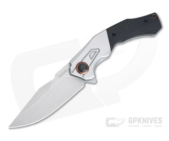 Kershaw Payout Stonewashed D2 Clip Point Bolstered Black G10 Assisted Frame Lock Flipper 2075 3 Kershaw Payout Stonewashed D2 Clip Point Bolstered Black G10 Assisted Frame Lock Flipper 2075