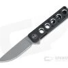 WE Knives Zinker Miscreant 3.0 Gray Stonewashed 20CV Black Titanium Flipper 2101B