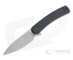 WE Knives Upshot Limited Polished Bead Blast 20CV Black Titanium Frame Lock Flipper 2102A