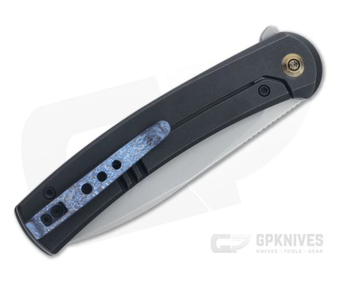 WE Knives Upshot Limited Polished Bead Blast 20CV Black Titanium Frame Lock Flipper 2102A 4 WE Knives Upshot Limited Polished Bead Blast 20CV Black Titanium Frame Lock Flipper 2102A - Image 2