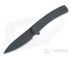 WE Knives Upshot Limited Black Stonewashed 20CV Titanium Frame Lock Flipper 2102B