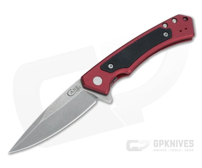 Case Marilla Drop Point S35VN Red Aluminum Frame Lock Flipper 25881 3 Case Marilla Drop Point S35VN Red Aluminum Frame Lock Flipper 25881