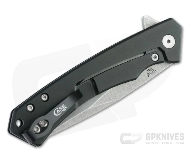 Case Marilla Drop Point S35VN OD Green Aluminum Frame Lock Flipper 25883 4 Case Marilla Drop Point S35VN OD Green Aluminum Frame Lock Flipper 25883 - Image 2