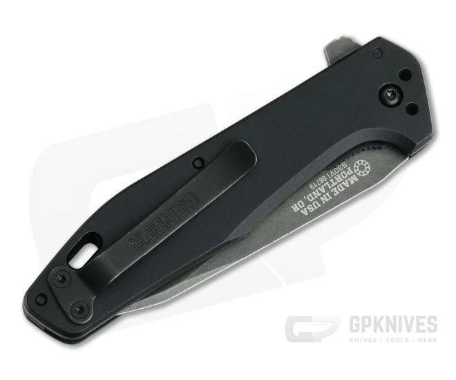 Gerber Fastball Black Oxide S30V Bearing Pivot Flipper 30-001612 4 Gerber Fastball Black Oxide S30V Bearing Pivot Flipper 30-001612 - Image 2