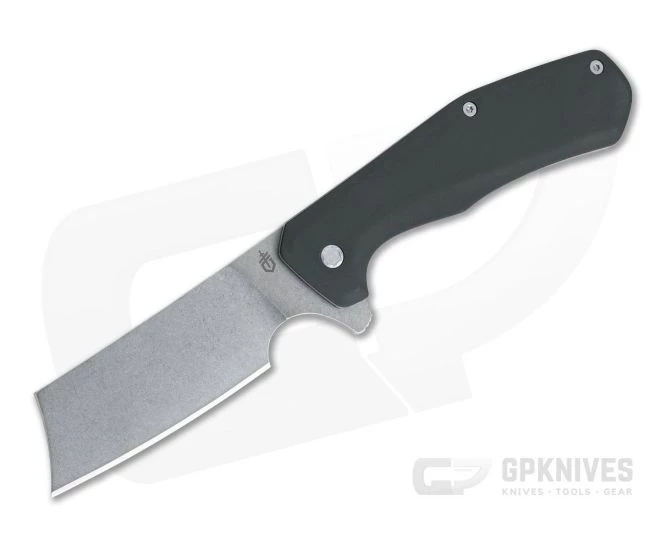 Gerber Asada Stonewashed Cleaver Onyx Aluminum Frame Lock Flipper 30-001807 3 Gerber Asada Stonewashed Cleaver Onyx Aluminum Frame Lock Flipper 30-001807