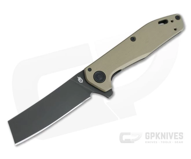 Gerber Fastball Cleaver Black Oxide 20CV Coyote Brown Flipper 30-001836 3 Gerber Fastball Cleaver Black Oxide 20CV Coyote Brown Flipper 30-001836