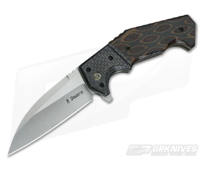 Randy Doucette Serpent Python Micarta Satin Elmax 3 Randy Doucette Serpent Python Micarta Satin Elmax