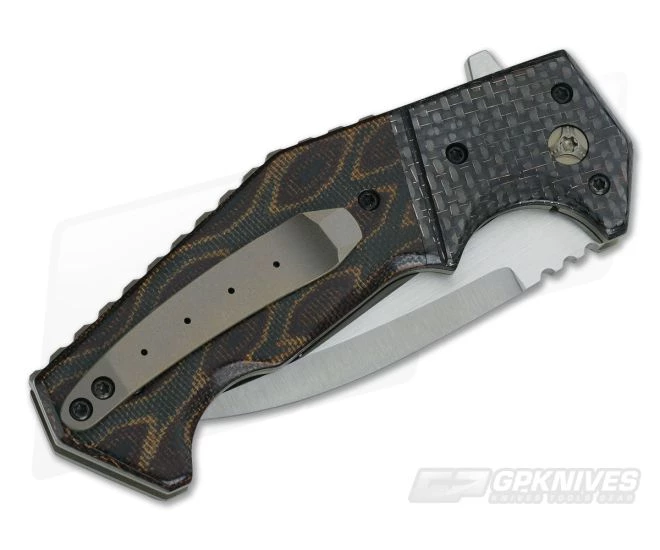 Randy Doucette Serpent Python Micarta Satin Elmax 4 Randy Doucette Serpent Python Micarta Satin Elmax - Image 2
