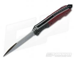 Randy Doucette Artillery Red C-Tek Satin CPM-20CV -Outlet Flippers Store 3266 3 1