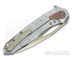 Marfione Custom Sigil MK6 Titanium M390 Bronze Blade -Outlet Flippers Store 3268 2