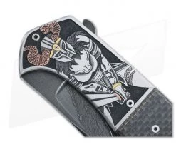 Jody Muller Custom Sassy Flipper with Woman Warrior Engraving -Outlet Flippers Store 3288 5
