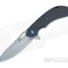 Olamic Cutlery Wayfarer Compact Carbon Fiber w/Blue Titanium One Off -Outlet Flippers Store 3296