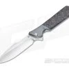 Olamic Cutlery Rainmaker Red Shred Carbon Fiber with Zirconium Bolsters -Outlet Flippers Store 3317 1