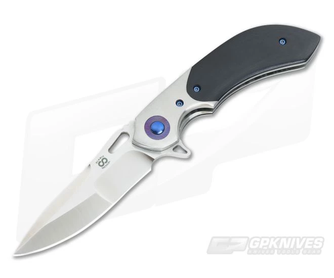 Olamic Cutlery Wayfarer Compact Flipper Micarta and Curved Ti Bolster 3 Olamic Cutlery Wayfarer Compact Flipper Micarta and Curved Ti Bolster