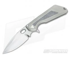 Marfione Custom MSG 3.5 Strider Integral Flipper Meteorite M390