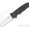 Chad Nell New York Flipper Black Linen Micarta -Outlet Flippers Store 3366 1