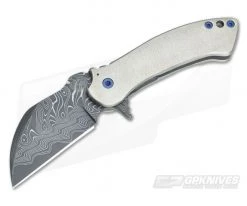 Grindhouse TMA #18 Flipper San Mai with Blue Hardware