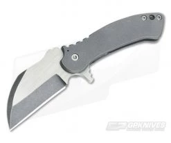 Grindhouse TMA #20 Flipper 2 Tone XHP with Acid Tumbled Ti