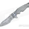 Brian Tighe Custom Tighe Breaker Damasteel Recurve Integral Titanium Flipper -Outlet Flippers Store 3398 1