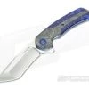 Les Voorhies Custom Void Blue Kirinite and S35VN Flipper
