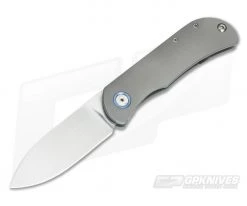 Burger Custom EXK CFL Titanium Frame Lock N690 IKBS Top Flipper #001
