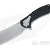 Kershaw Bracket Stonewashed Cleaver Black G10 Assisted Stainless Frame Lock Flipper 3455 -Outlet Flippers Store 3455 1 4