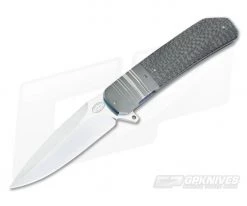 Herucus Blomerus LL 14 Bronze LS Carbon Fiber and Zirconium Liner Lock Folder