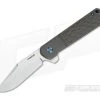 Enrique Pena Custom Barlow Clip Point Flipper Bronze Jigged Titanium -Outlet Flippers Store 3567 1