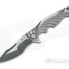 Brian Tighe Custom Tighe Breaker Two-Tone RWL34 Recurve Integral Titanium Flipper 3666 1 Brian Tighe Custom Tighe Breaker Two-Tone RWL34 Recurve Integral Titanium Flipper 3666 -Outlet Flippers Store 3666