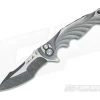 Brian Tighe Custom Tighe Breaker Large Two-Tone RWL34 Recurve Integral Titanium Flipper 3669 2 Brian Tighe Custom Tighe Breaker Large Two-Tone RWL34 Recurve Integral Titanium Flipper 3669 -Outlet Flippers Store 3669 1