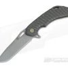 Olamic Cutlery Wayfarer 247T Flame Anodized Tanto Stonewashed M390 Flipper -Outlet Flippers Store 3738 1