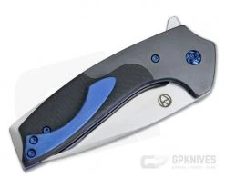 Les Voorhies Claymore Flipper Zirconium Bolster Carbon Fiber S35VN 3931 -Outlet Flippers Store 3931 2